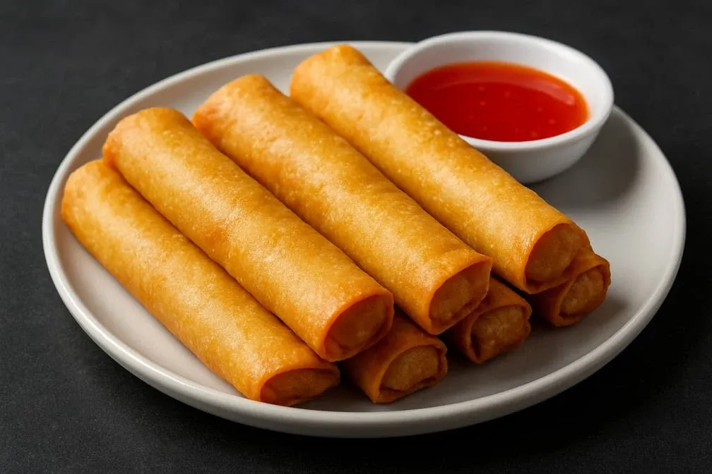Vietnamese spring rolls and salad rolls at Pho Hao NE Calgary